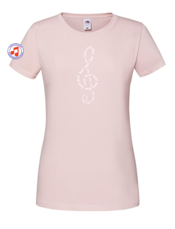 LEAD treble clef t-shirt (61424)