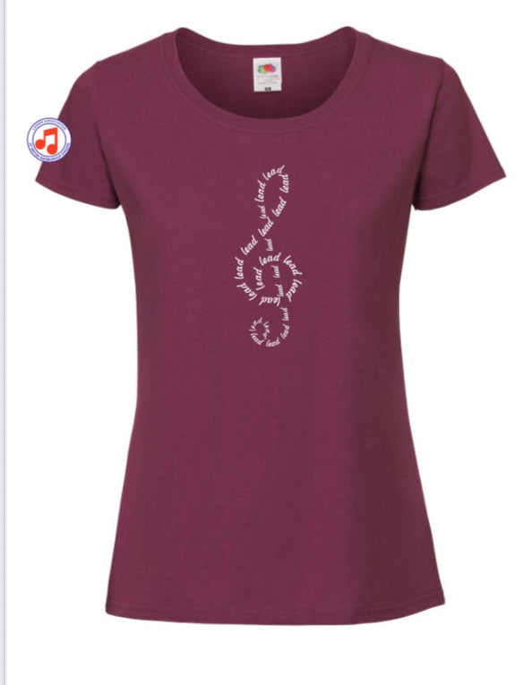 LEAD treble clef t-shirt (61424)