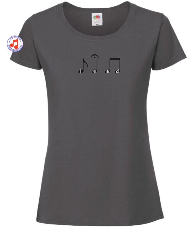 LEAD 2 colour print  t-shirt (61424)