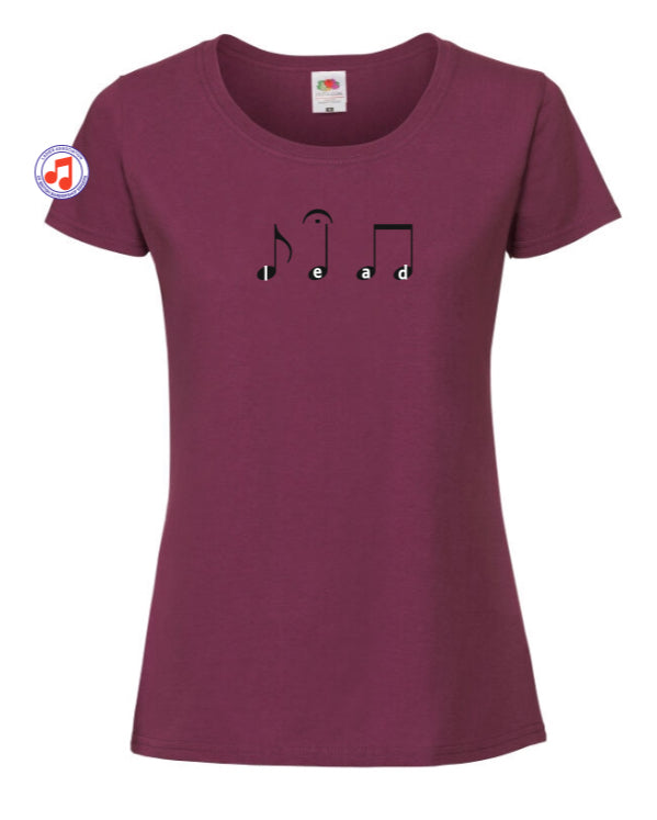 LEAD 2 colour print  t-shirt (61424)
