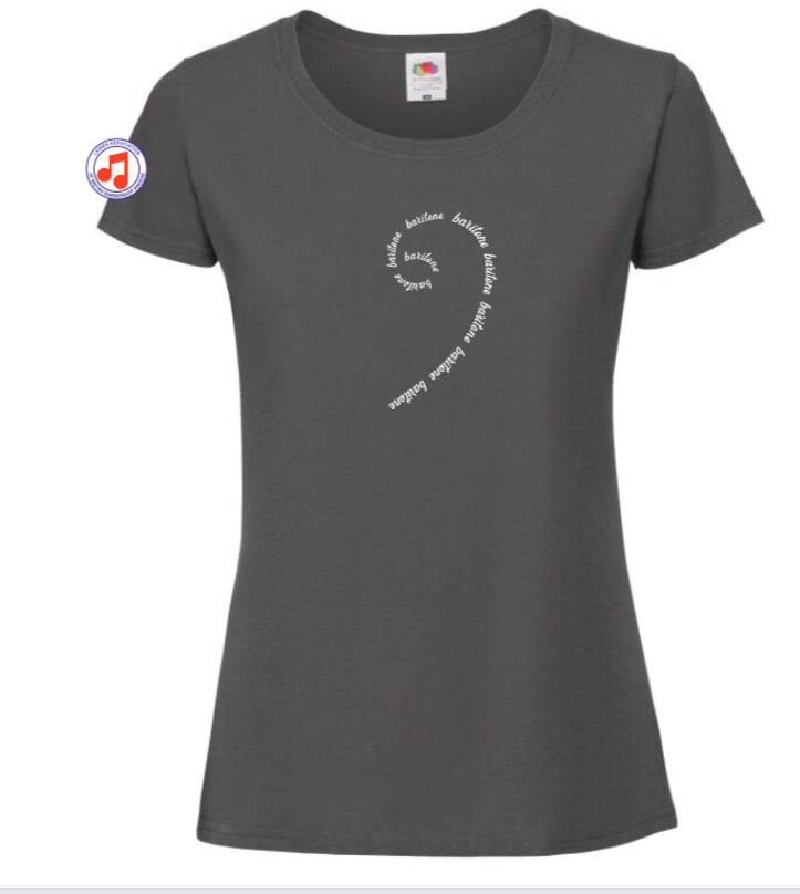 Baritone bass clef t-shirt (61424)