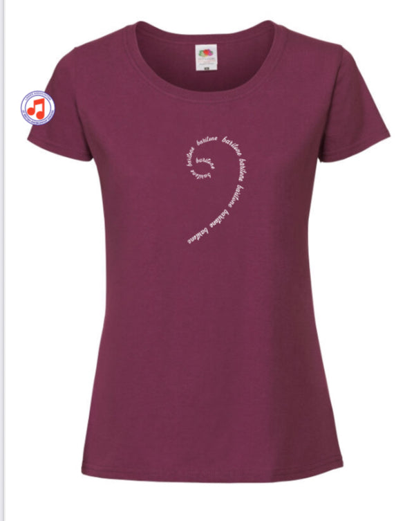 Baritone bass clef t-shirt (61424)