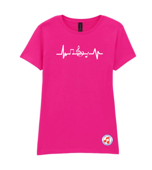 Barbershop heartbeat t-shirt (64000)