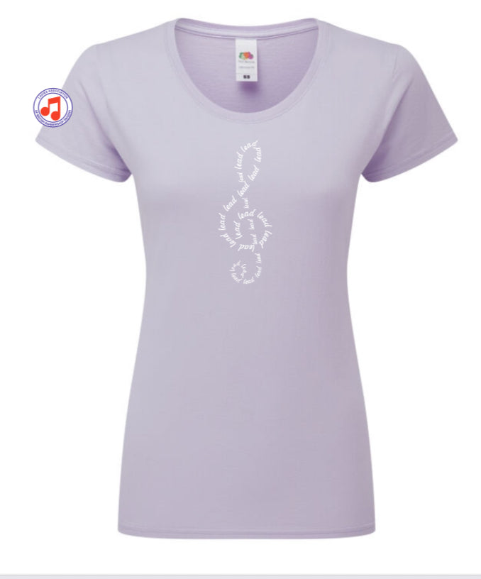 LEAD treble clef t-shirt (61424)