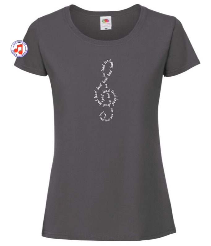 LEAD treble clef t-shirt (61424)
