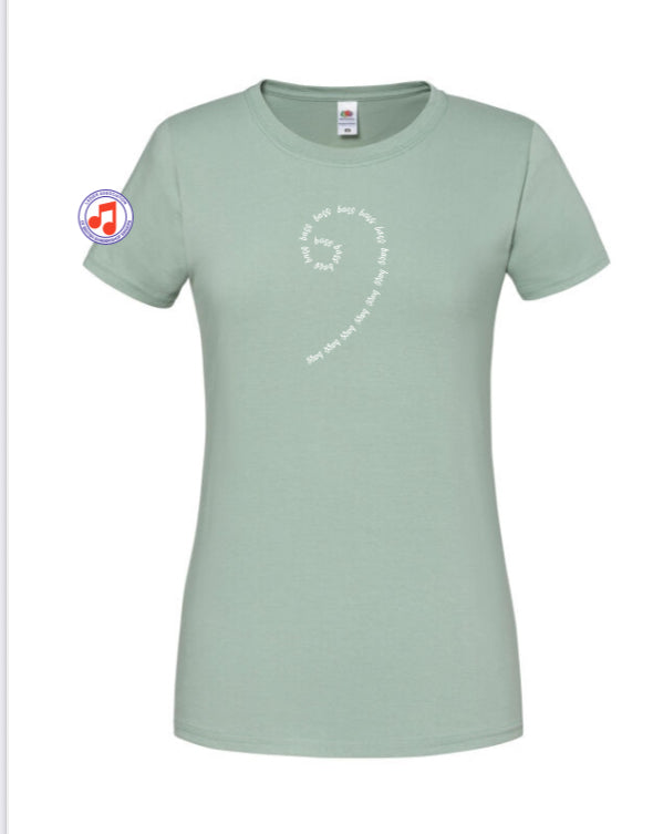 BASS clef t-shirt (61424)